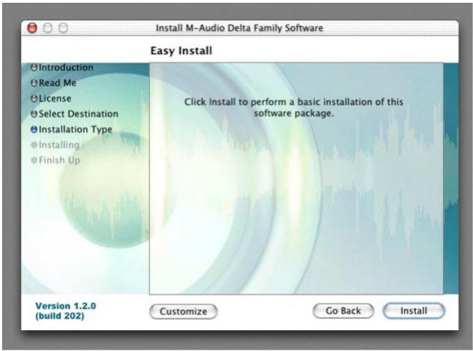 M-AUDIO AUDIOPHILE 192 - Mac OS X version 10.2.x (Jaguar) - 6
