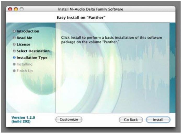 M-AUDIO AUDIOPHILE 192 - Mac OS X Version 10.2.x (Jaguar) - 13