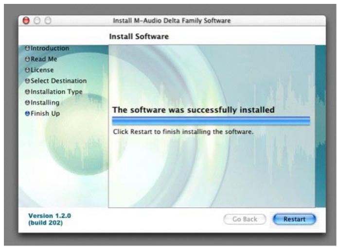 M-AUDIO AUDIOPHILE 192 - Mac OS X versione 10.1.3.x (Panther) - 8