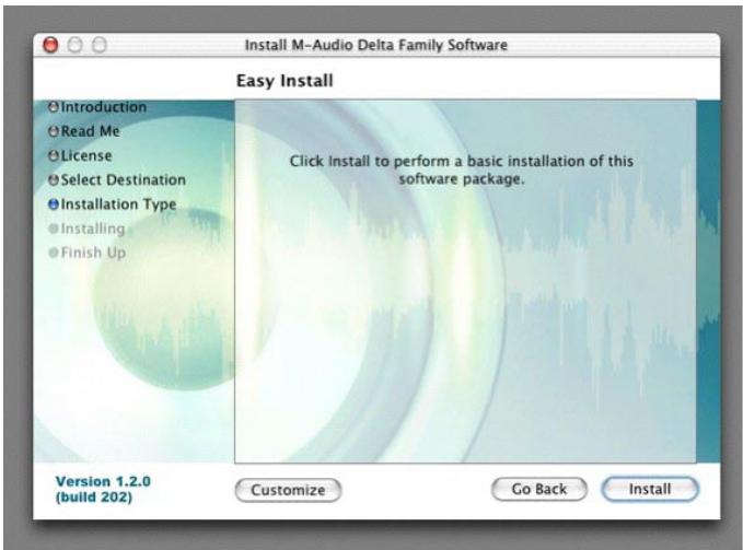 M-AUDIO AUDIOPHILE 192 - Mac OS X versione 10.2.x (Jaguar) - 6
