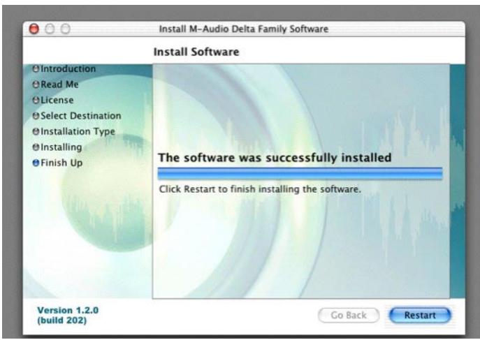 M-AUDIO AUDIOPHILE 192 - Mac OS X version 10.2.x (Jaguar) - 8