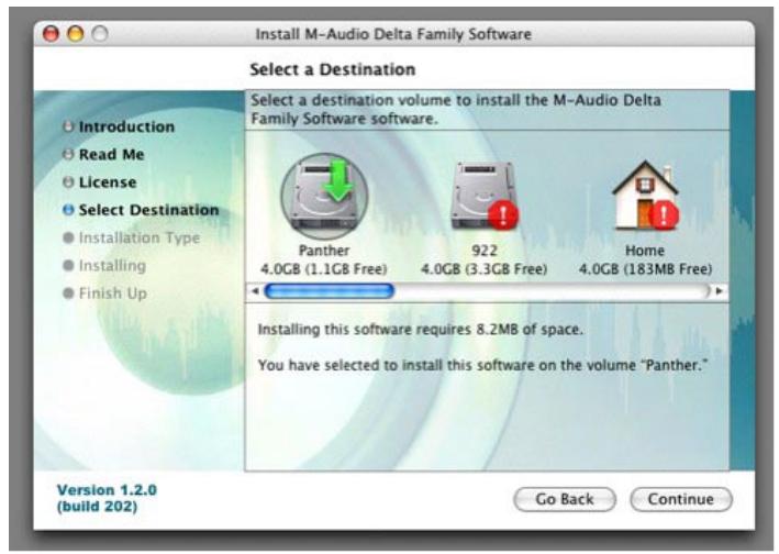 M-AUDIO DELTA AUDIOPHILE 192 - Mac OS X version 10.2.x (Jaguar) - 12