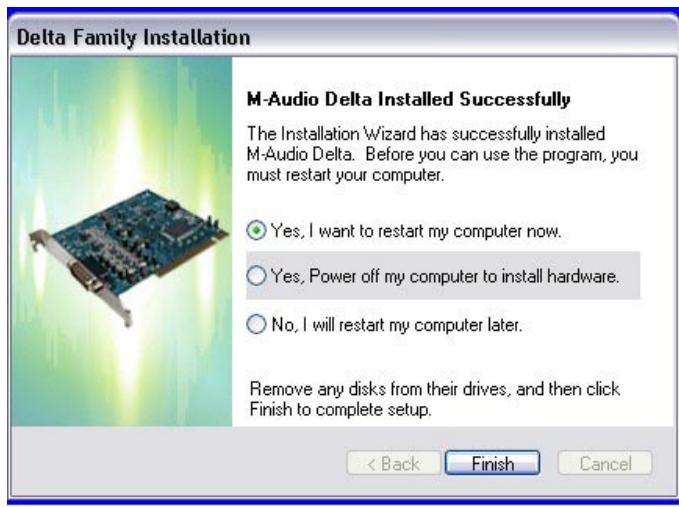M-AUDIO DELTA AUDIOPHILE 192 - Windows XP/2000 - 3