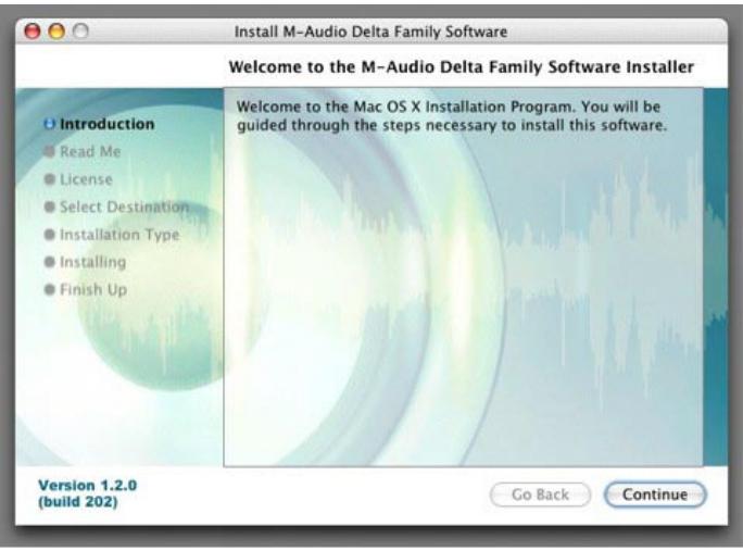 M-AUDIO DELTA AUDIOPHILE 192 - Mac OS X version 10.2.x (Jaguar) - 9