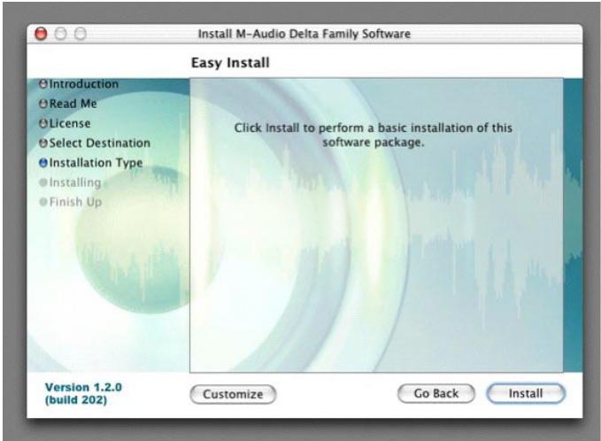 M-AUDIO DELTA AUDIOPHILE 192 - Mac OS X version 10.2.x (Jaguar) - 6