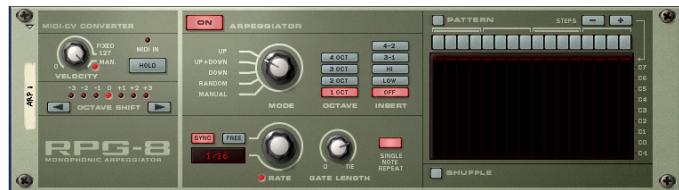 M-AUDIO HYPERCONTROL - Modules Effects - 18