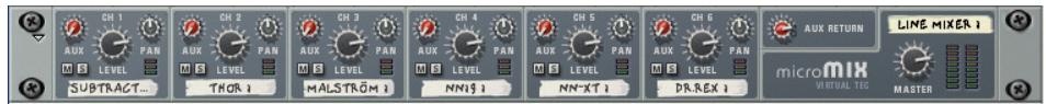 M-AUDIO HYPERCONTROL - Mixer 6:2 - 1