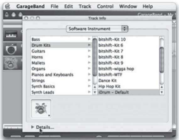 M-AUDIO IDRUM - Utilisation d'iDrum dans GarageBand - 3