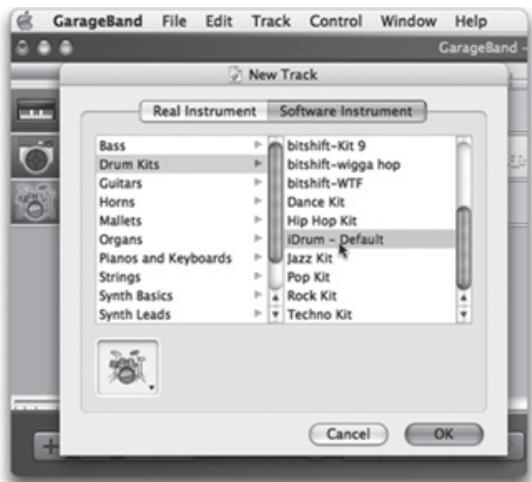 M-AUDIO IDRUM - Utilisation d'iDrum dans GarageBand - 2