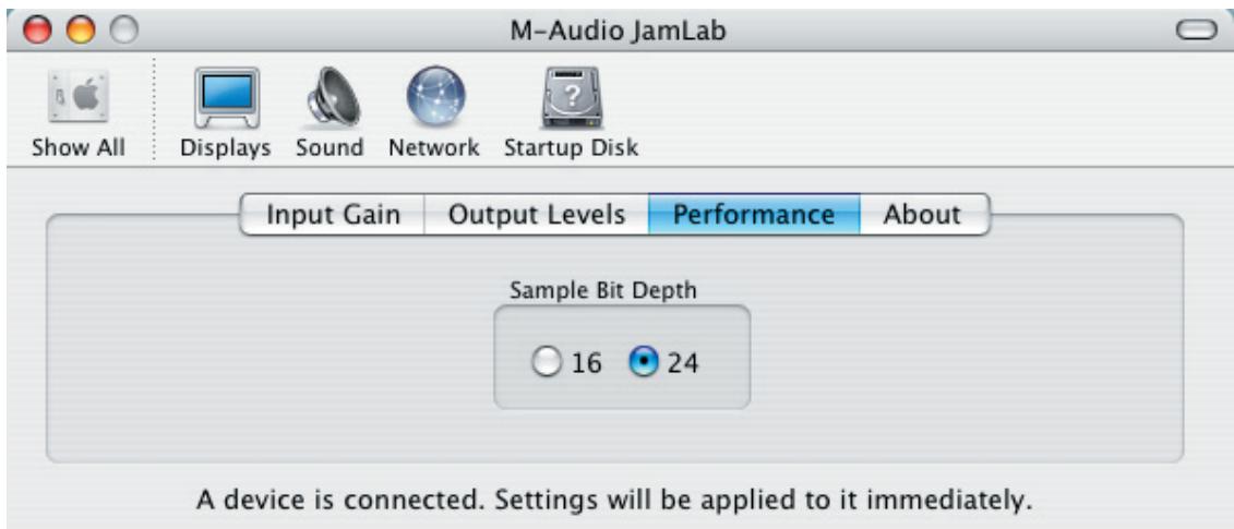 M-AUDIO JAMLAB - Panneaux de configuration - 5
