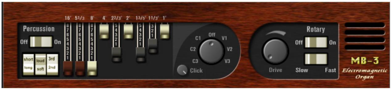 M-AUDIO KEY RIG - MB-3 Electromagnetic Organ - 1