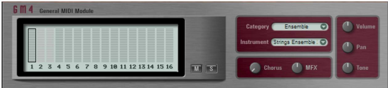 M-AUDIO KEY RIG - GM4 General MIDI Module - 1