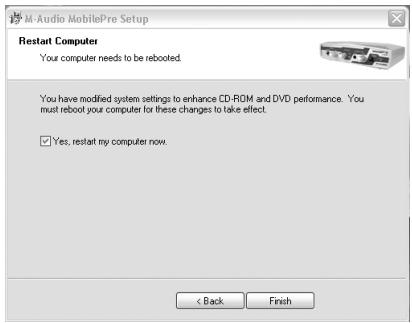 M-AUDIO MOBILEPRE USB - Windows XP - 4
