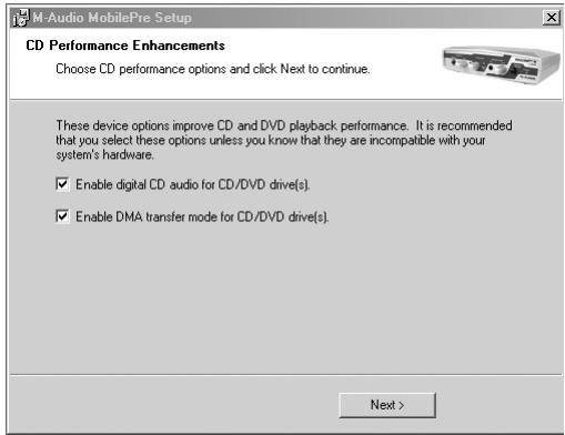M-AUDIO MOBILEPRE USB - Installation sous Windows ME - 3