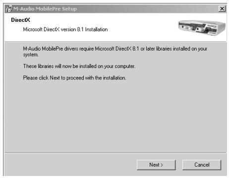 M-AUDIO MOBILEPRE USB - Windows 2000 - 1