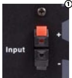 M-AUDIO STUDIOPHILE AV 20 - Connexion à une carte son ou autre apparéil de sortie audio ② - 1