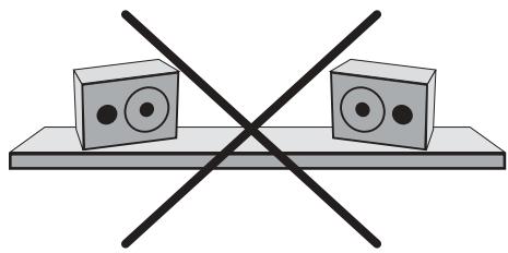 M-AUDIO STUDIOPHILE BX8 - Placement des moniteurs BX8 - 3