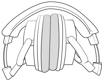 M-AUDIO STUDIOPHILE Q40 - Plier le casque - 1