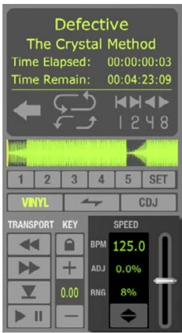 M-AUDIO TORQ LE - Curseur de vitesse (SPEED) - 1