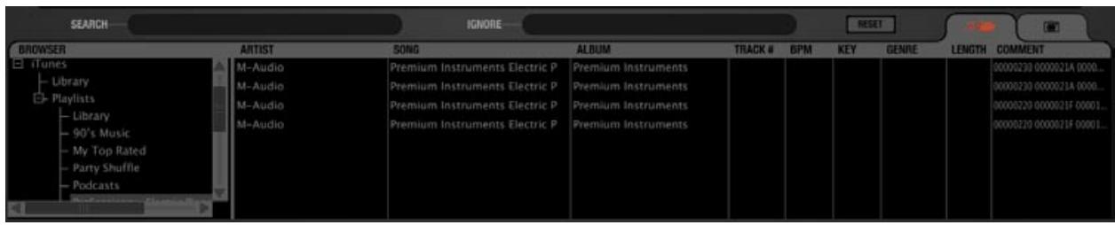M-AUDIO TORQ LE - Playlists - 1