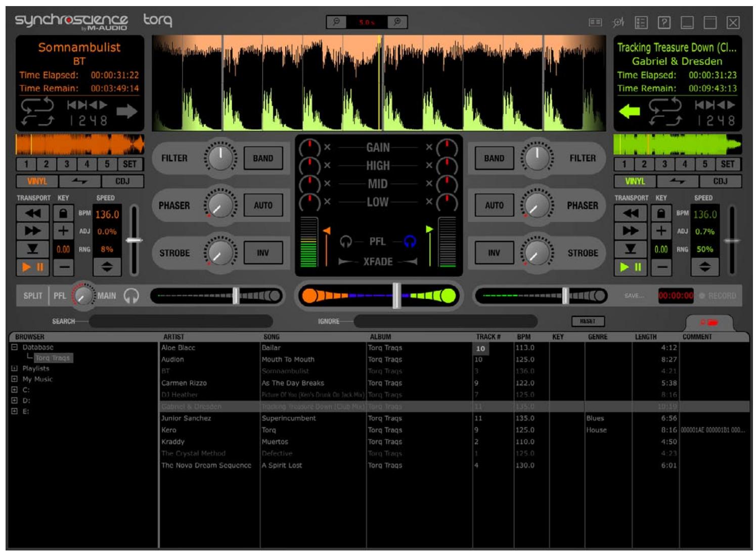 M-AUDIO TORQ MIXLAB - APERCU DE TORQ LE - 1
