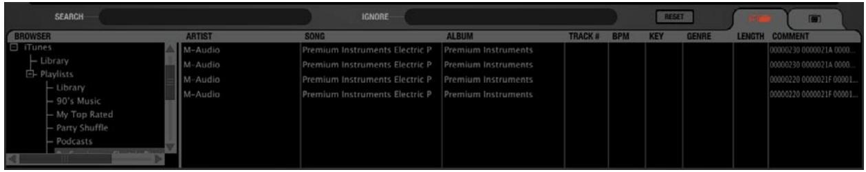 M-AUDIO TORQ MIXLAB - Playlists - 1