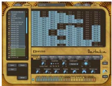 M-AUDIO WIZOO DARBUKA - La page Edit - 1