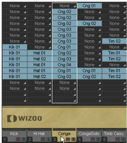 M-AUDIO WIZOO LATIGO - Choisir une piste complète - 1