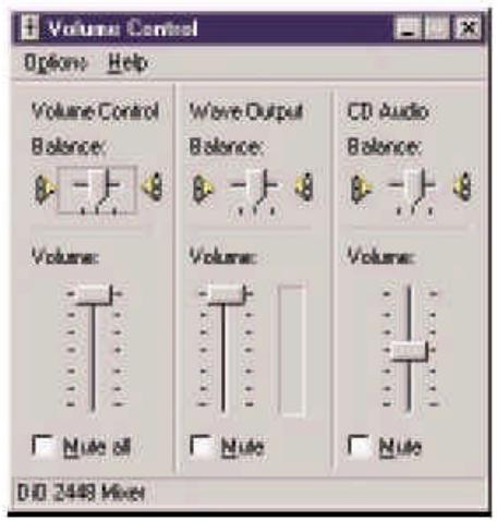 M-AUDIO DIO 2448 - Mélangeur de windows (windows sound system) - 1
