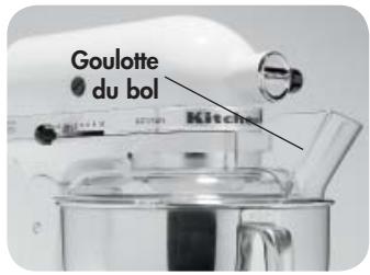 KITCHENAID K45A - Pour enlever l'écran verseur - 1