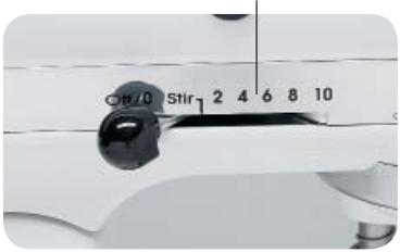 KITCHENAID K45A - Guide de réglage de la vitesse - 1
