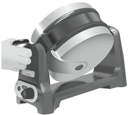KITCHENAID 5KWB100EPM - Fonctionnement du gaufrier - 7