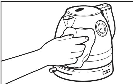 KITCHENAID ARTISAN 5KEK1522EOB - Nettoyage de la bouilloire et de la base - 1