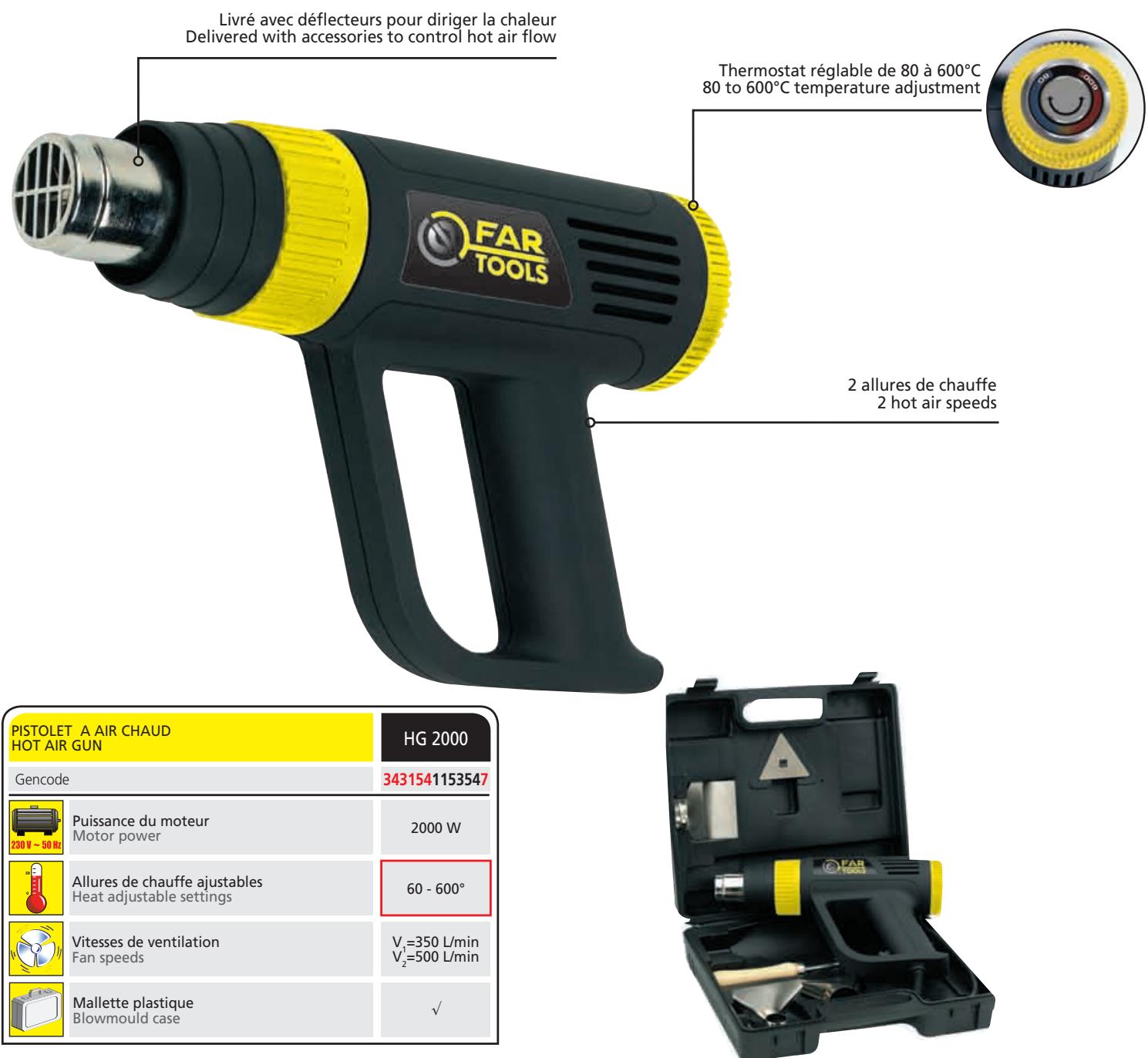 FARTOOLS HG 2000 - 1