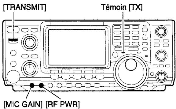 ICOM IC-7400 - Réglage du gain du microphone - 1