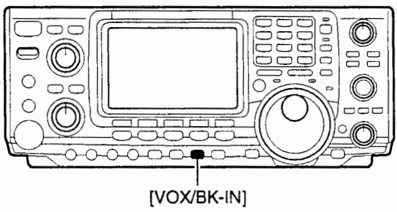 ICOM IC-7400 - Fonction break-in - 3