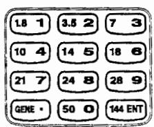 ICOM IC-7400 - Sélection de la bande de fréquence - 2