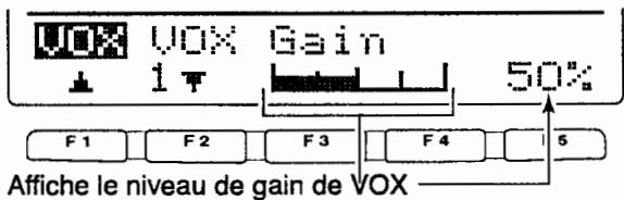 ICOM IC-7400 - Utilisation de la fonction VOX - 3