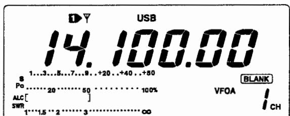 ICOM IC-7400 - Utilisation des deux VFO comme mémoire rapide - 1