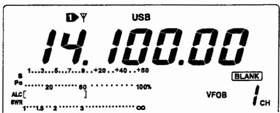 ICOM IC-7400 - Utilisation des deux VFO comme mémoire rapide - 3