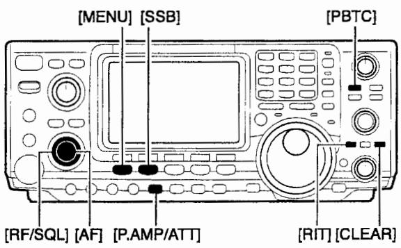 ICOM IC-7400 - Étacconnage de fréquence (approximatif) - 2