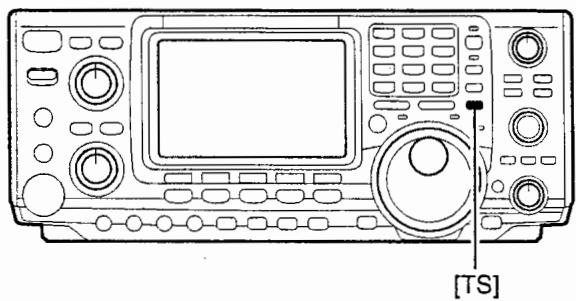 ICOM IC-7400 - Sélection du pas 1 hz - 1