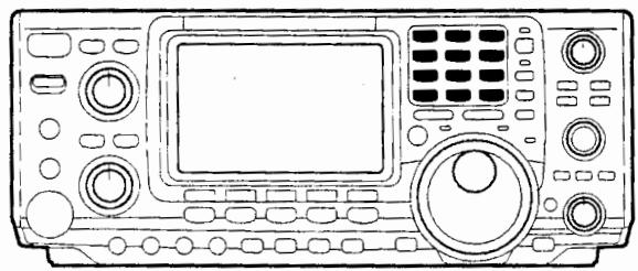 ICOM IC-7400 - Sélection de la bande de fréquence - 1