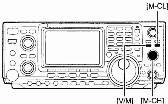 ICOM IC-7400 - Effacement d'un canal mémoire - 2