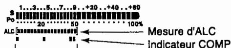 ICOM IC-7400 - Largeur de filtré en émission (SSB uniquement) - 2