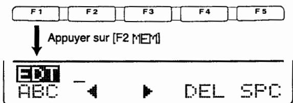 ICOM IC-7400 - Attribution de nom de mémoire - 4