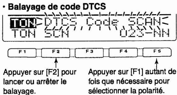 ICOM IC-7400 - Balayage de tonalité/balayage de code DTCS - 3