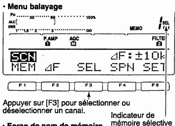 ICOM IC-7400 - Balayage mémoire sélectif - 4
