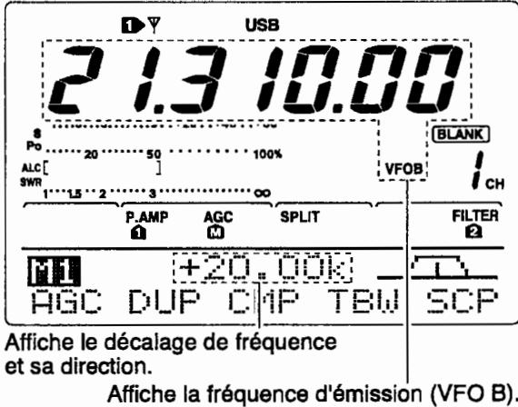 ICOM IC-7400 - Verrouillage du semi-duplex - 3