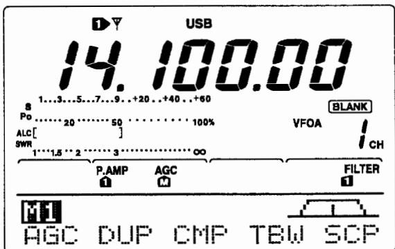 ICOM IC-7400 - Réglage de la constante de temps AGC - 2
